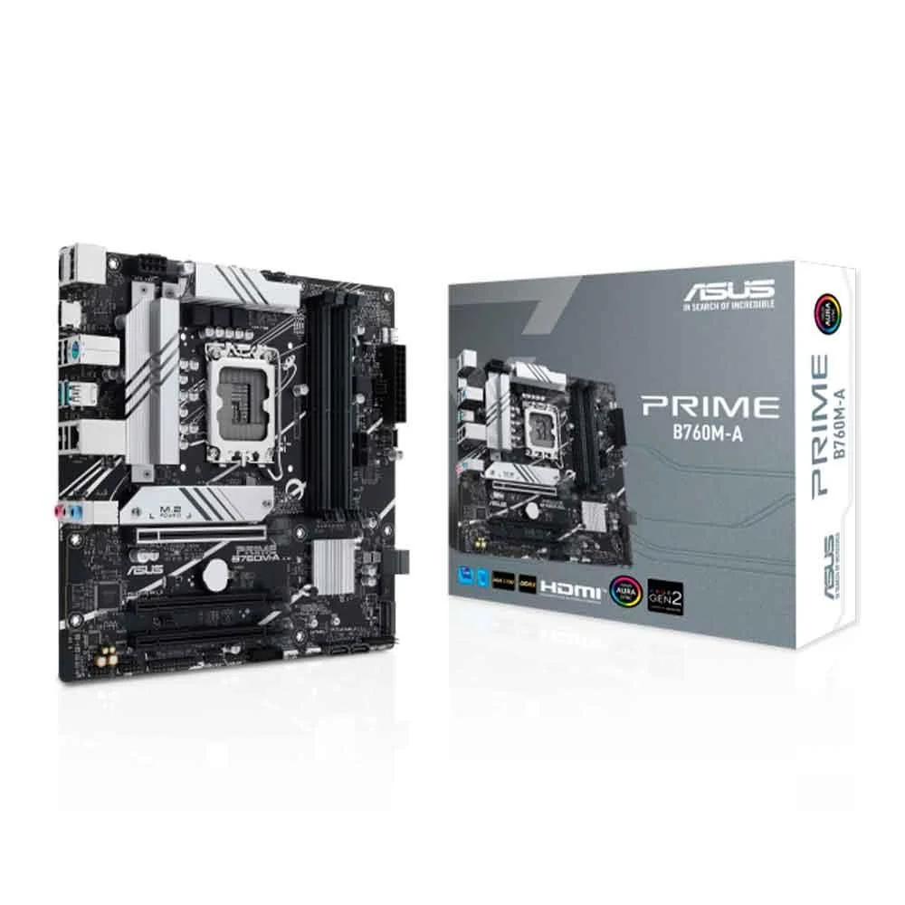 Placa Me Asus Prime B760ma KaBuM
