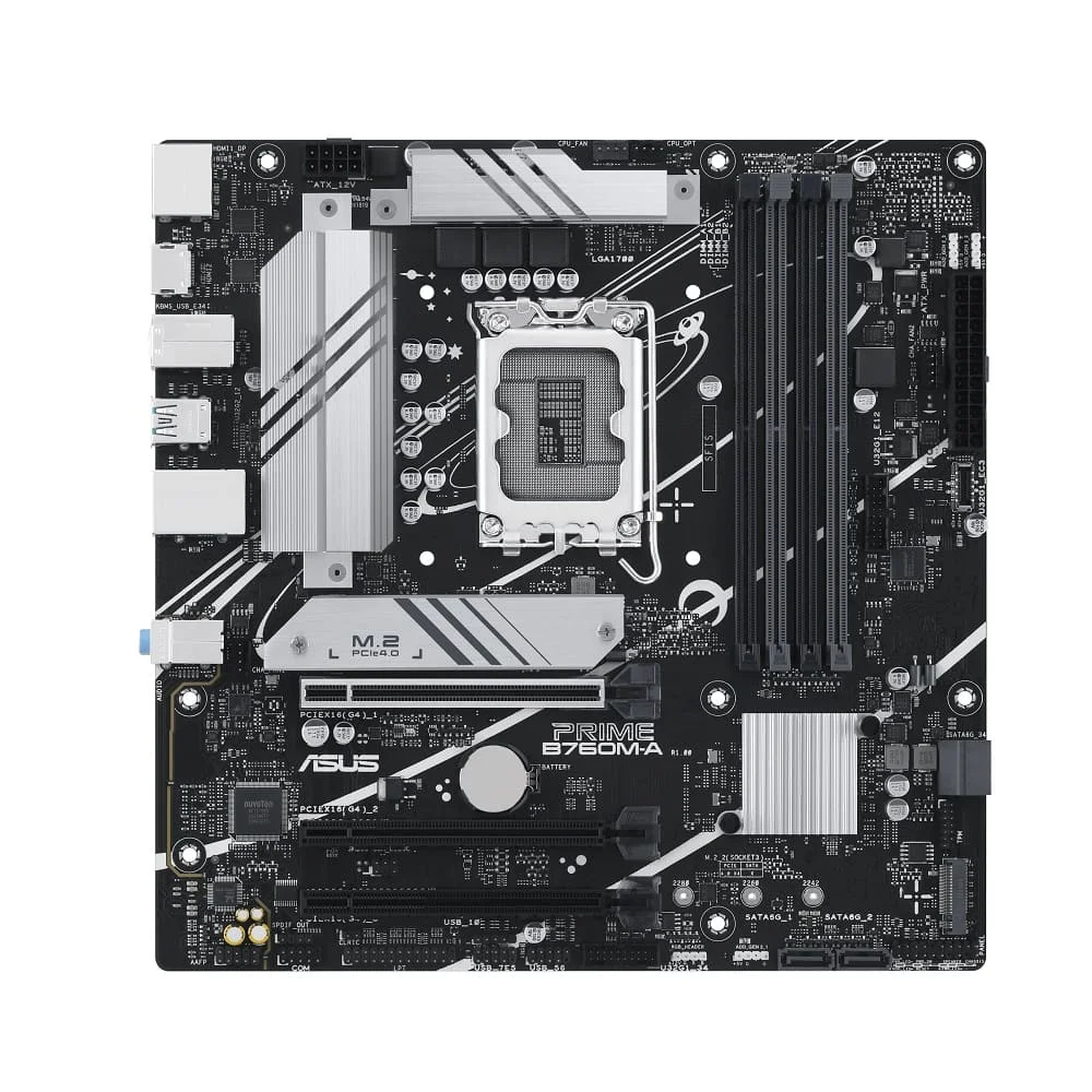 Placa Mãe Asus Prime B760m-a, DDR5, LGA1700, Matx 6