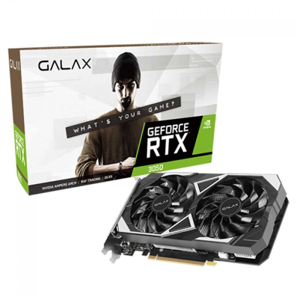  Galax NVIDIA GeForce RTX 3050 EX, 6GB, GDDR6, 96 Bits - 35NRLDMD9OEX