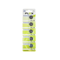 Bateria Botão Flex, Lithium, 3v, Cartela Com 5 Unidades - Fx-cr1632