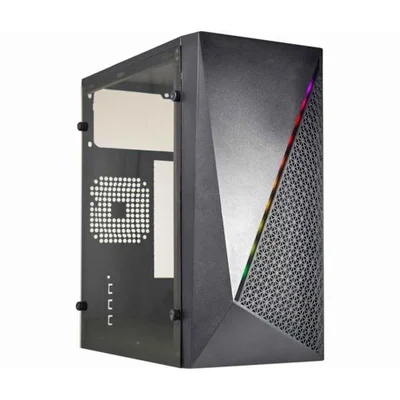 Gabinete Gamer K-mex, Micro, Preto, S/fonte - Cg15nx