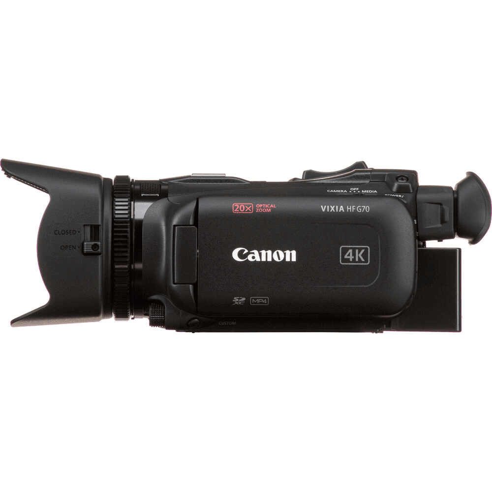 Filmadora Canon Vixia HF G70 UHD 4k Zoom 20x