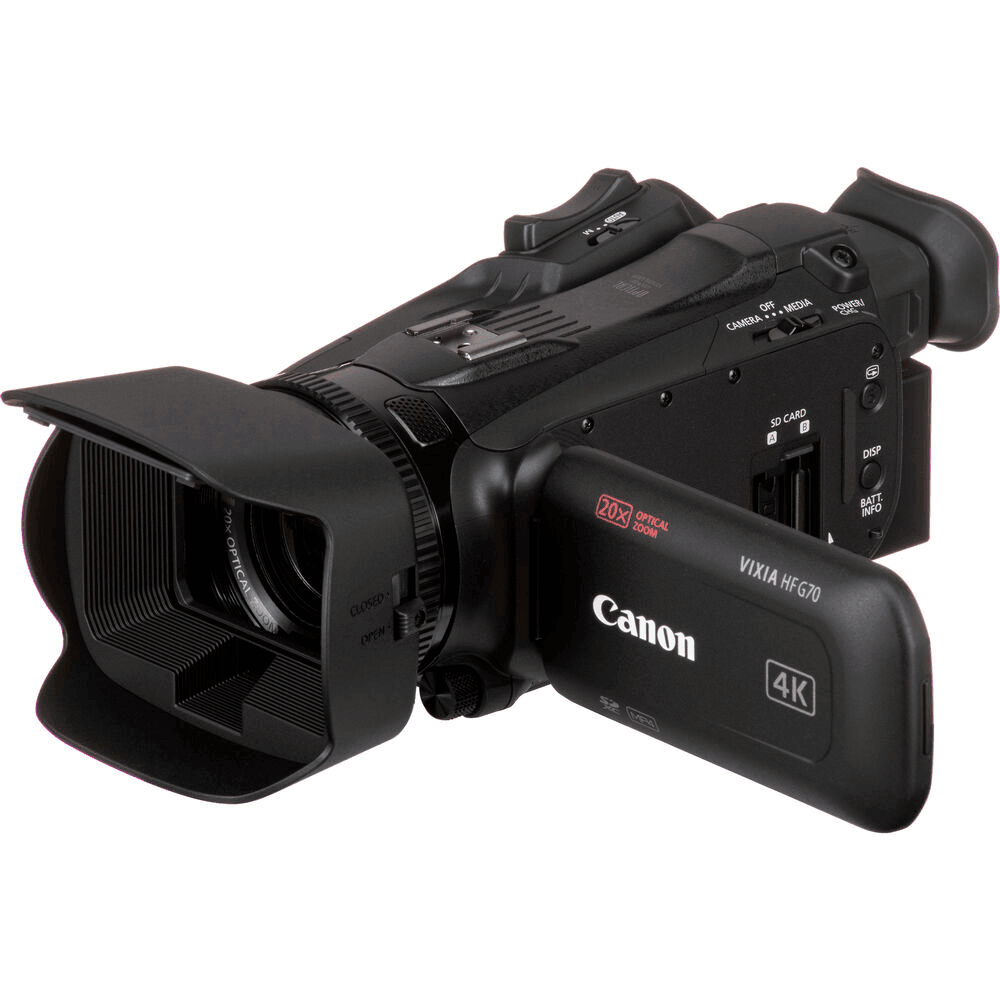 Filmadora Canon Vixia HF G70 UHD 4k Zoom 20x