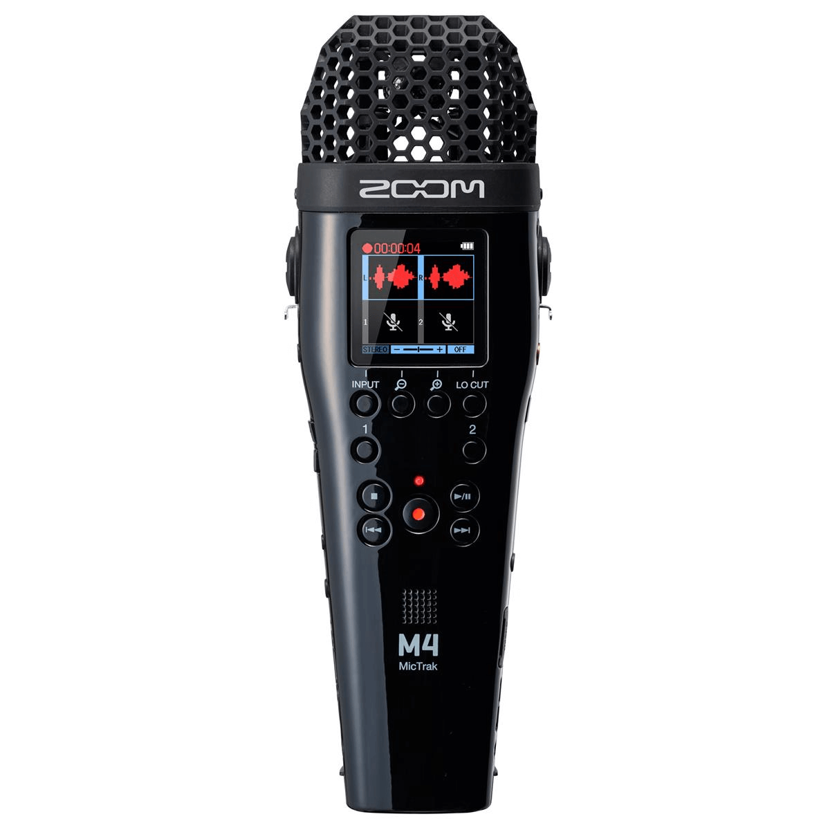 Microfone e Gravador Sem Fio Zoom M4 Mictrak, Estéreo, X/y, 4 Canais