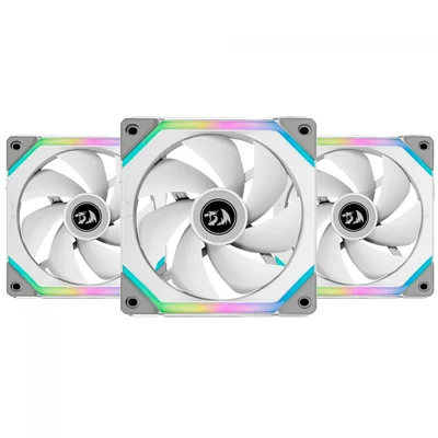 Kit De Fan Lian Li Uni Fan Sl120 Redragon Spec - Branco