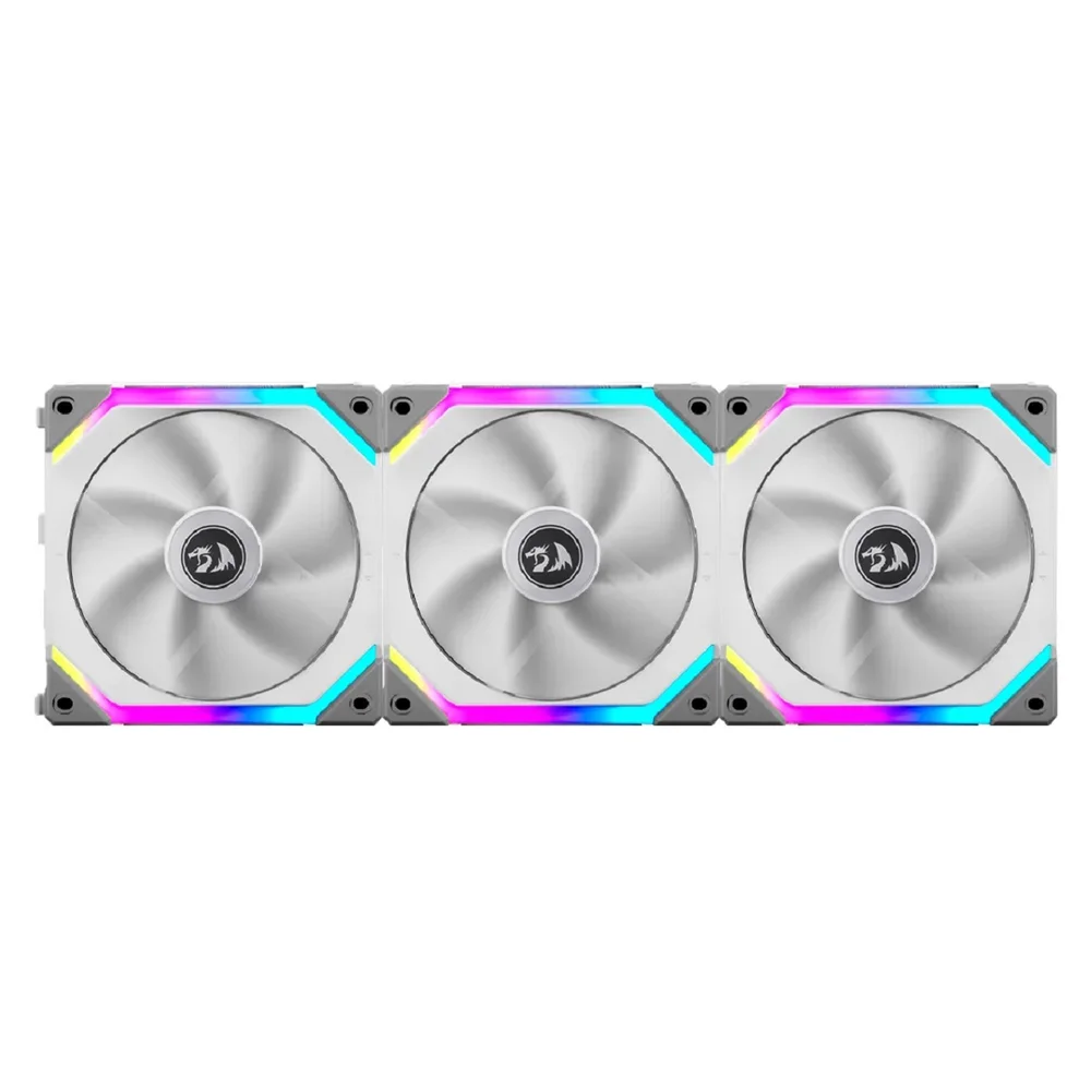 Kit De Fan Lian Li Uni Fan Sl120 Redragon Spec - Branco 6
