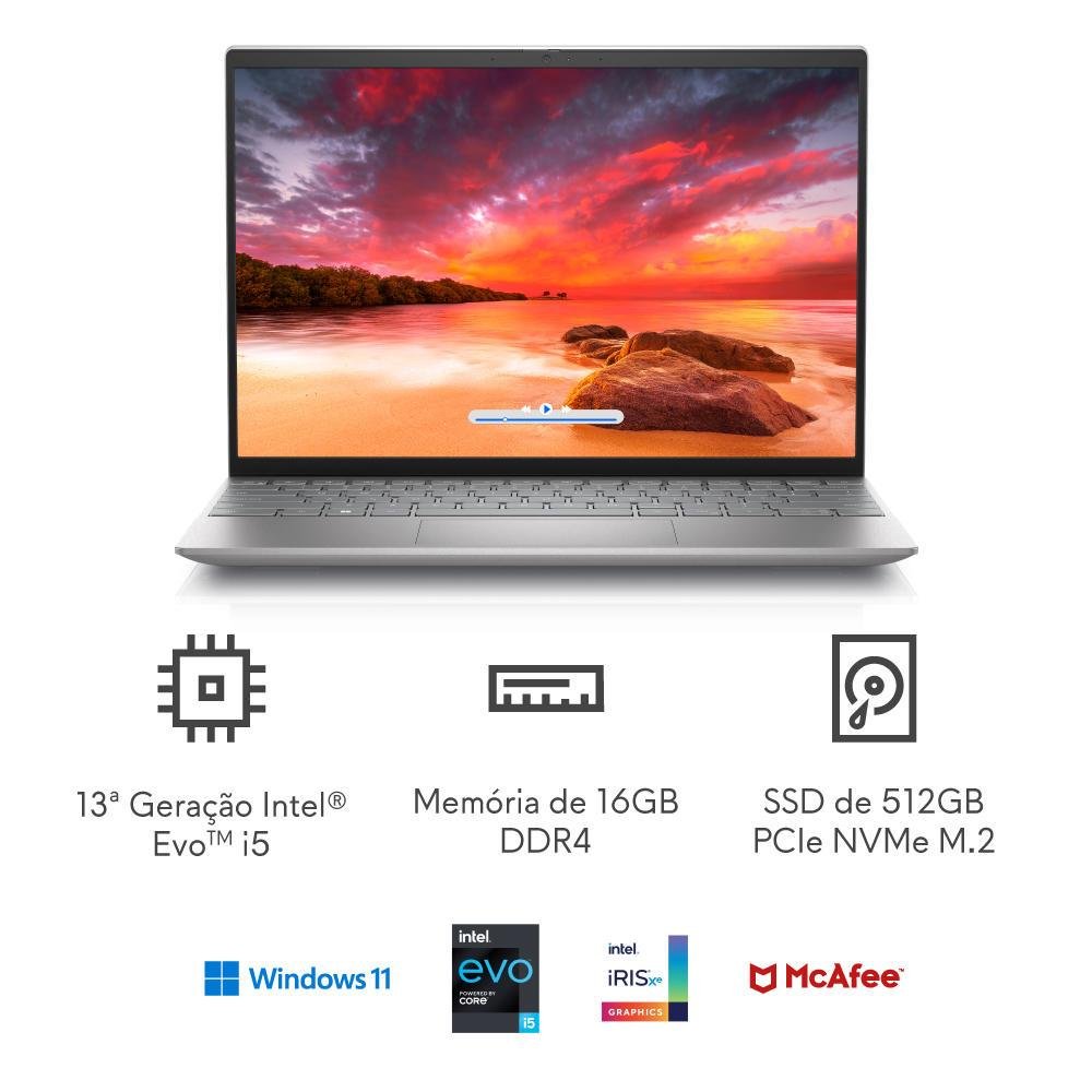 Notebook Dell Inspiron I13i1300m10sm KaBuM