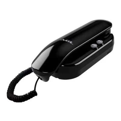 Porteiro Eletronico Agl, S100, Monofone, Preto - 1104042