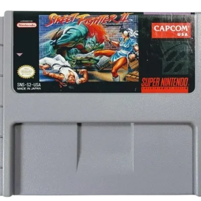 Jogo Retro Super Nintendo Street Fighter 2 The World Warrior