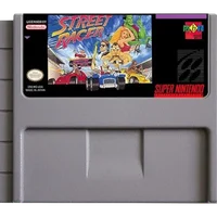 Jogo Retro Video Game Super Nintendo Street Racer
