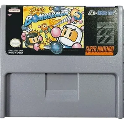 Jogo Retro Video Game Super Nintendo Bomberman 1