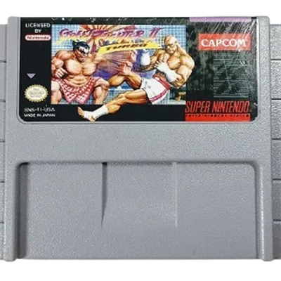 Jogo Retro Video Game Super Nintendo Street Fighter 2 Turbo