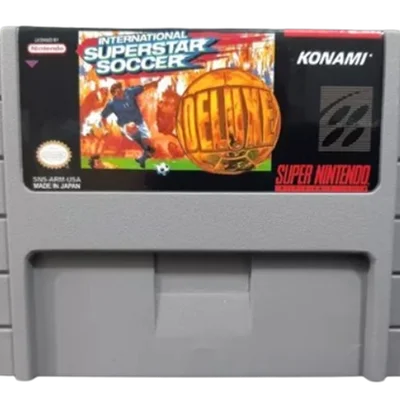 Jogo Retro Super Nintendo International Superstar Soccer Deluxe