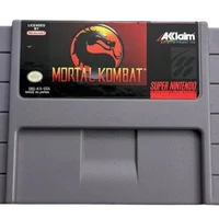 Jogo Retro Video Game Super Nintendo Mortal Kombat 1