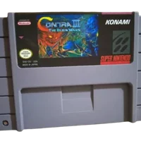 Jogo Retro Video Game Super Nintendo Contra 3 The Alien Wars