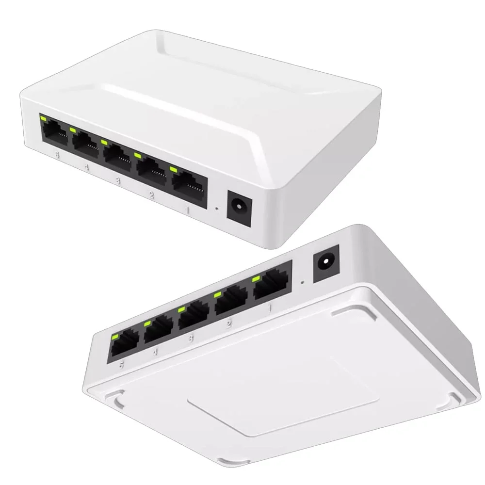 Switch Gigabit De Mesa, 5 Portas, 10/100/1000 Switch Gigabit De Mesa, 5 Portas, 10/100/1000