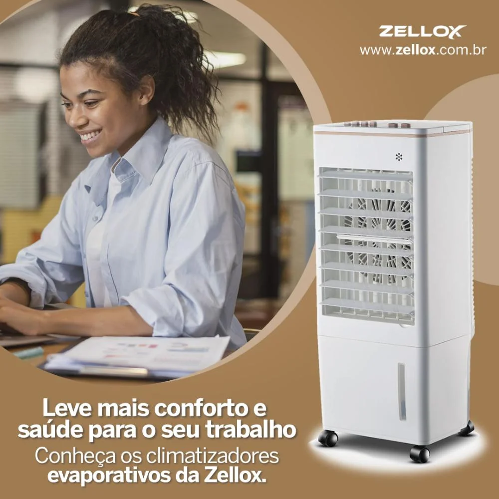 Climatizador De Ar Zellox Zlx KaBuM