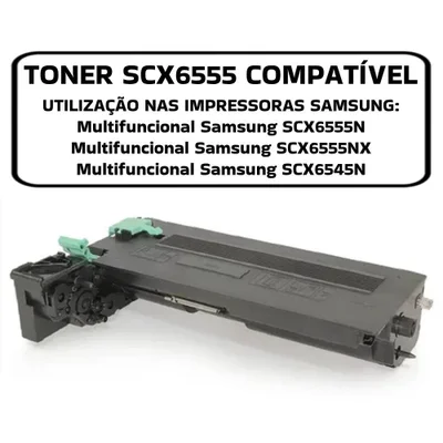 Toner Compatível D6555 Scx-d6555a Scx-6555n