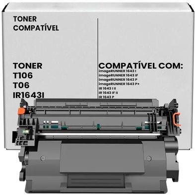 Cartucho Toner Compativel P/ Uso Em Canon Ir1643 Ir-1643 T06