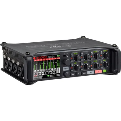 Gravador Field De Campo Zoom F8n Pro, 8 Multi-track, 8 Entradas, 10 Trilhas