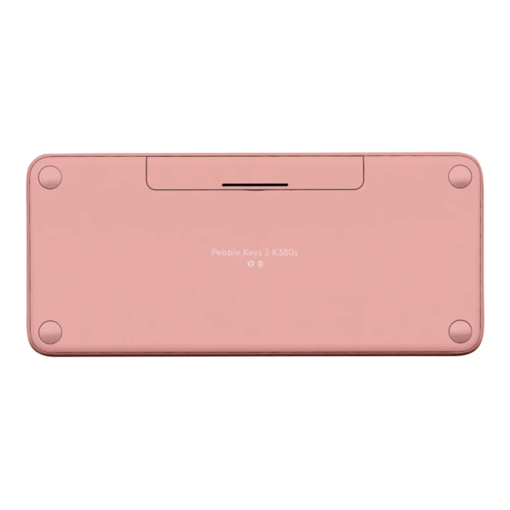 Imagem 2 de 5 do produto Teclado Logitech Pebble Keys 2 K380s, Sem Fio, Rose