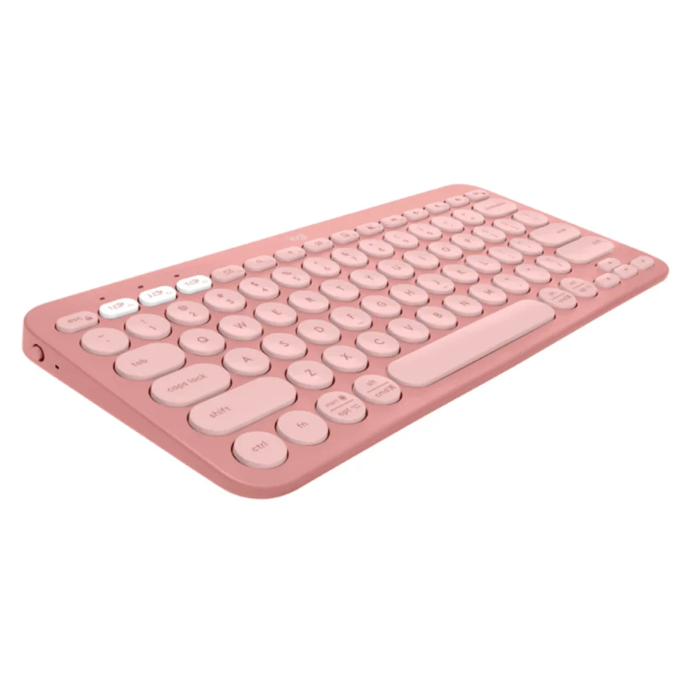 Imagem 4 de 5 do produto Teclado Logitech Pebble Keys 2 K380s, Sem Fio, Rose