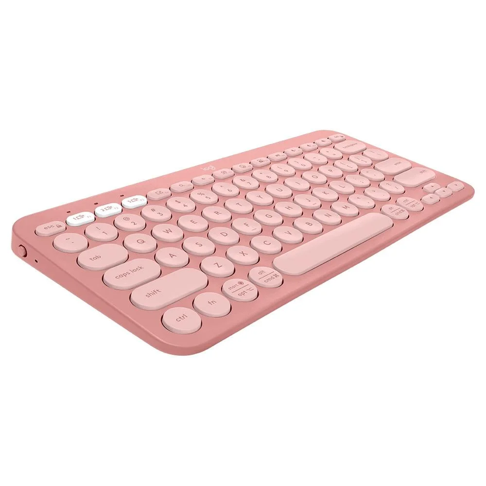 Imagem 5 de 5 do produto Teclado Logitech Pebble Keys 2 K380s, Sem Fio, Rose