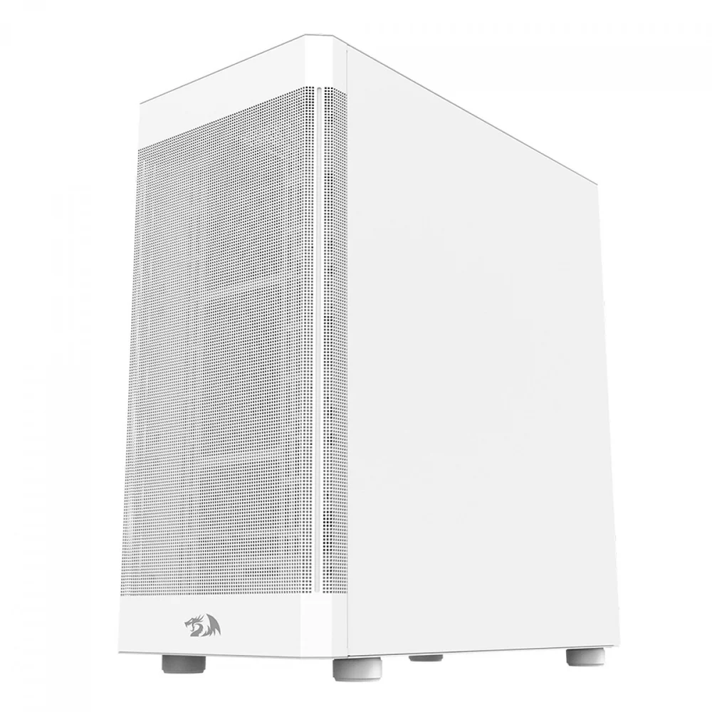 Imagem 2 de 5 do produto Gabinete Redragon Aeroglass, Branco, Ca, 602w