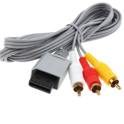 Cabo Av Áudio E Vídeo Rca, Para Console Nintendo Wii