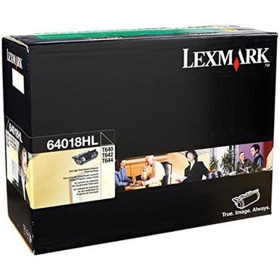 Toner Original 64018hl Para Lexmark T640 T642 T644 Preto 21k