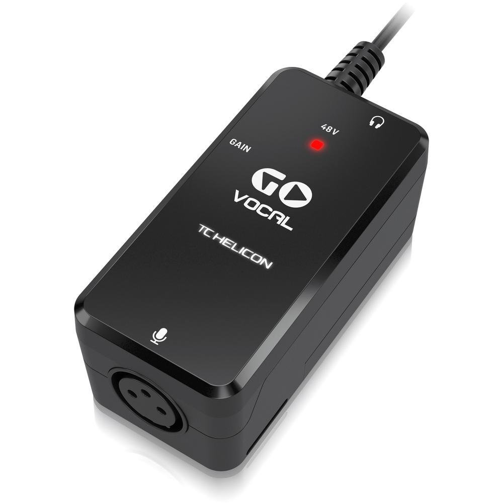 Imagem 2 de 5 do produto Interface de gravação portátil TC Helicon Go Vocal, Para Celular iOS, Android, Mac e PC