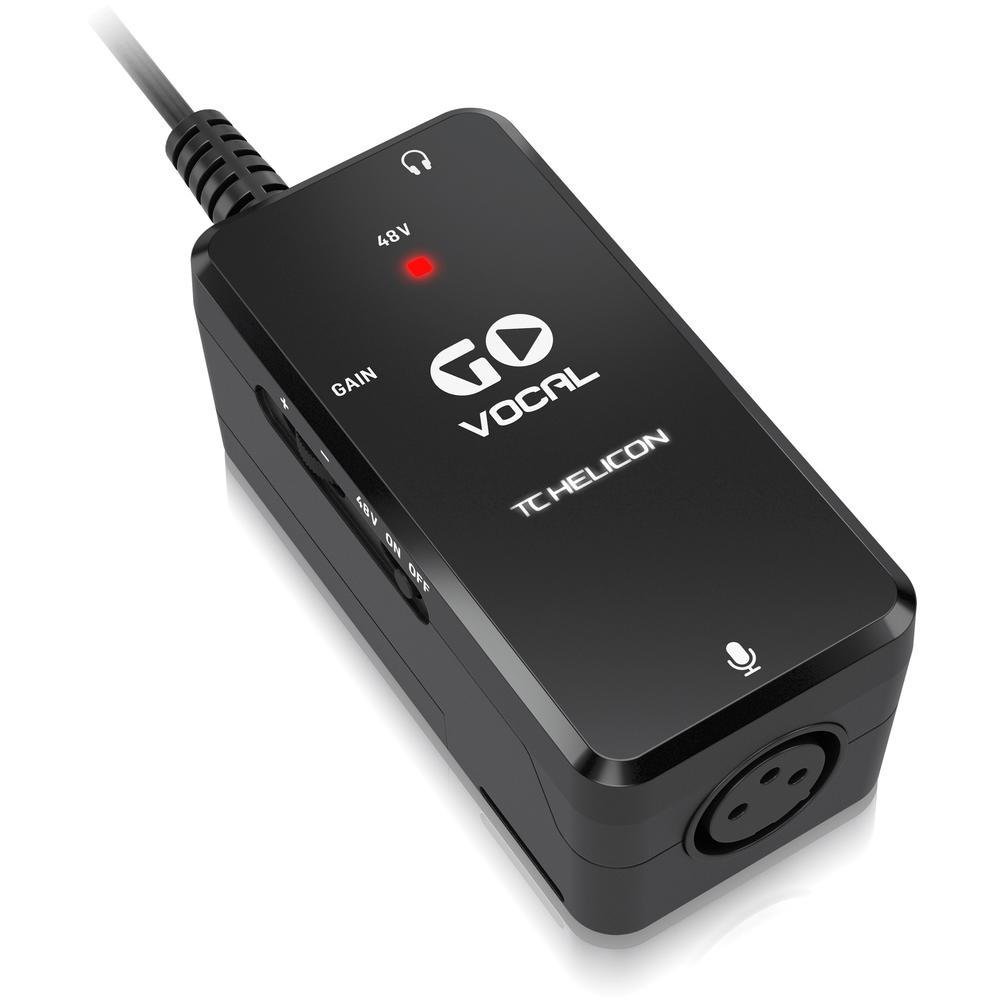Imagem 4 de 5 do produto Interface de gravação portátil TC Helicon Go Vocal, Para Celular iOS, Android, Mac e PC