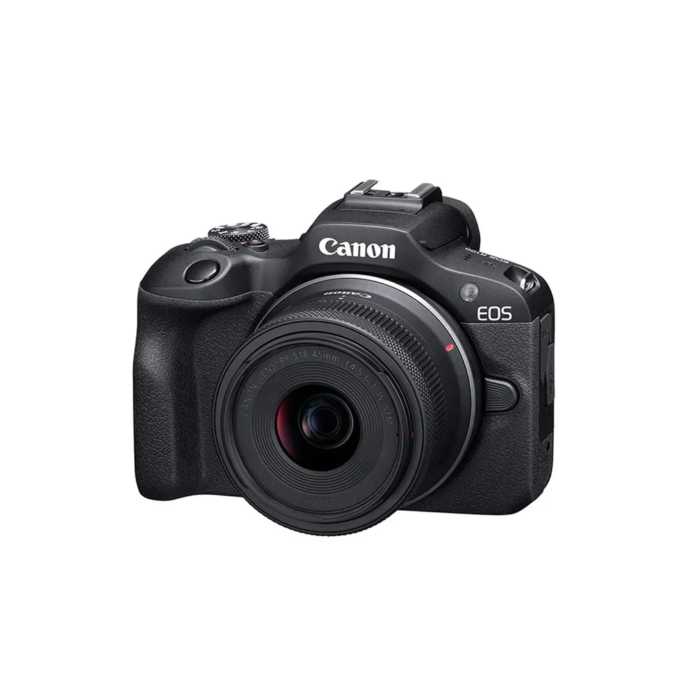 Câmera Canon Eos R100 Kit Rf-S 18-45mm Is Stm