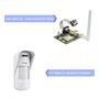 Kit Amt 8000 S/ Fio Sensores Gprs Teclado E Sirene Intelbras