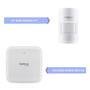 Kit Amt 8000 S/ Fio Sensores Gprs Teclado E Sirene Intelbras