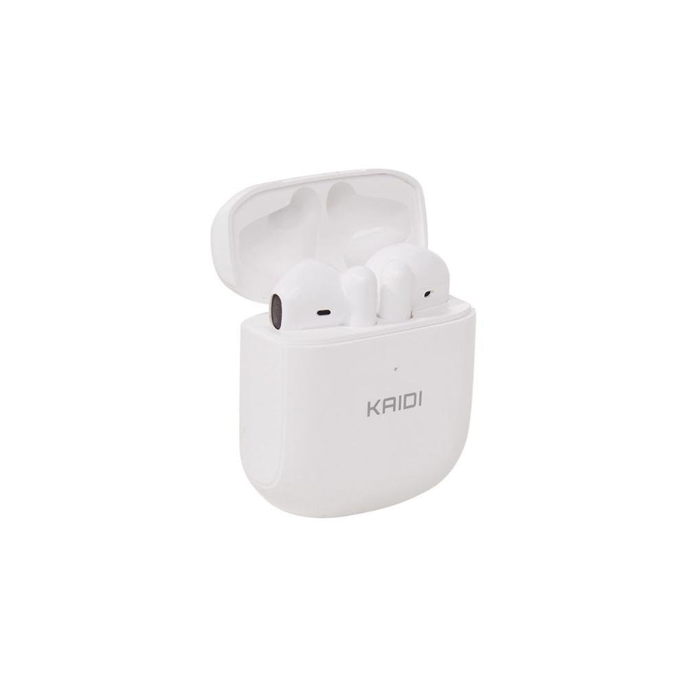 Fone De Ouvido Sem Fio Kaidi, Bluetooth 5.3, TWS, Branco - Kd-772 Fone De Ouvido Sem Fio Kaidi, Bluetooth 5.3, TWS, Branco - Kd-772