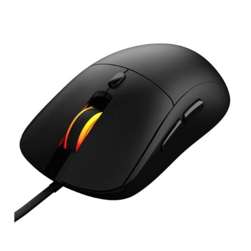 Imagem 2 de 5 do produto Mouse Gamer Pcyes Basaran Black Vulcan, 12400 Dpi, Rgb, 6 Botoes - Pmgbrbv