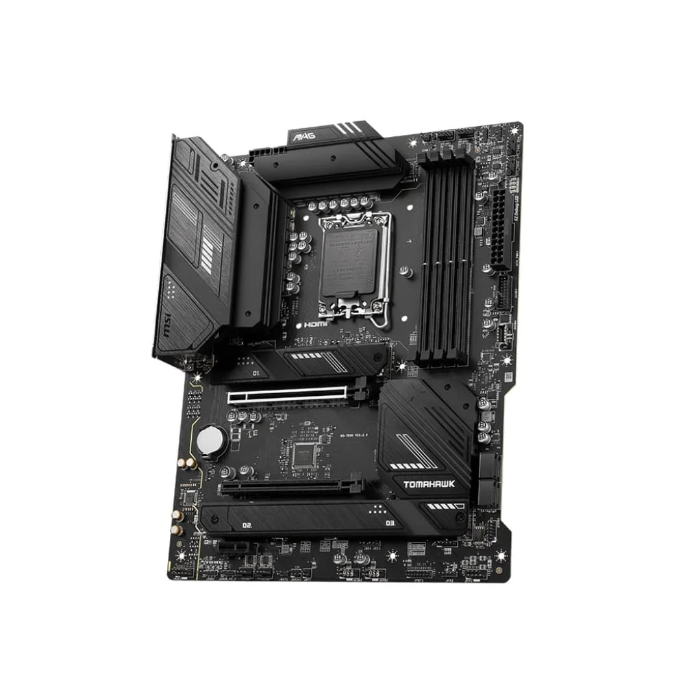 Placa Mãe Msi Mag B760 Tomahawk Wi-fi Atx Lga 1700 Ddr4 HDMI, Displayport M.2 Usb 3.2 7