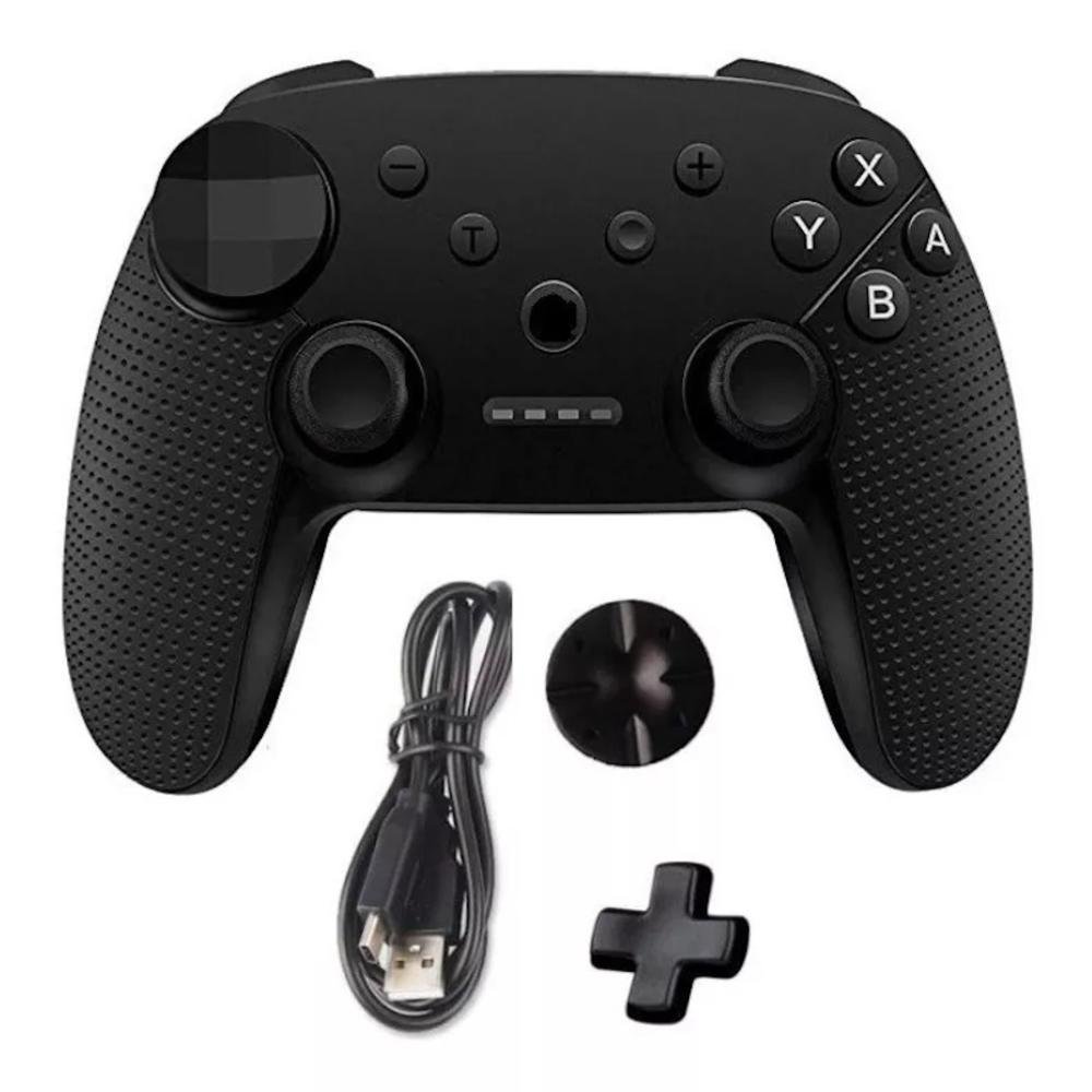 Controle Sem Fio Feir Nintendo Switch Preto KaBuM