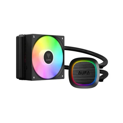Water Cooler Gamdias, Aura Gl 120 V2 Argb 120mm Amd/intel - Preto