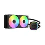Water Cooler Gamdias Aura Gl 240 V2 Argb 240mm, Amd/intel - Preto 3