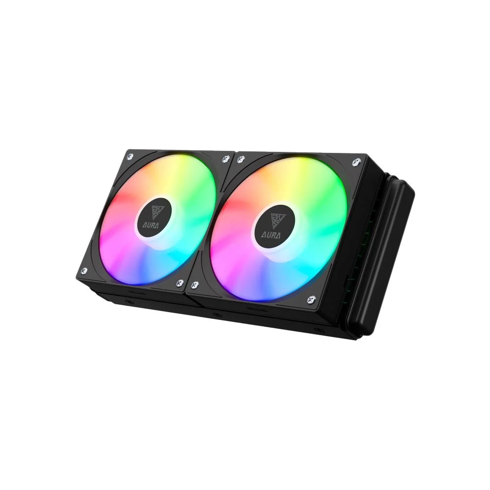 Imagem 3 de 4 do produto Water Cooler Gamdias Aura Gl 240 V2 Argb 240mm, Amd/intel - Preto