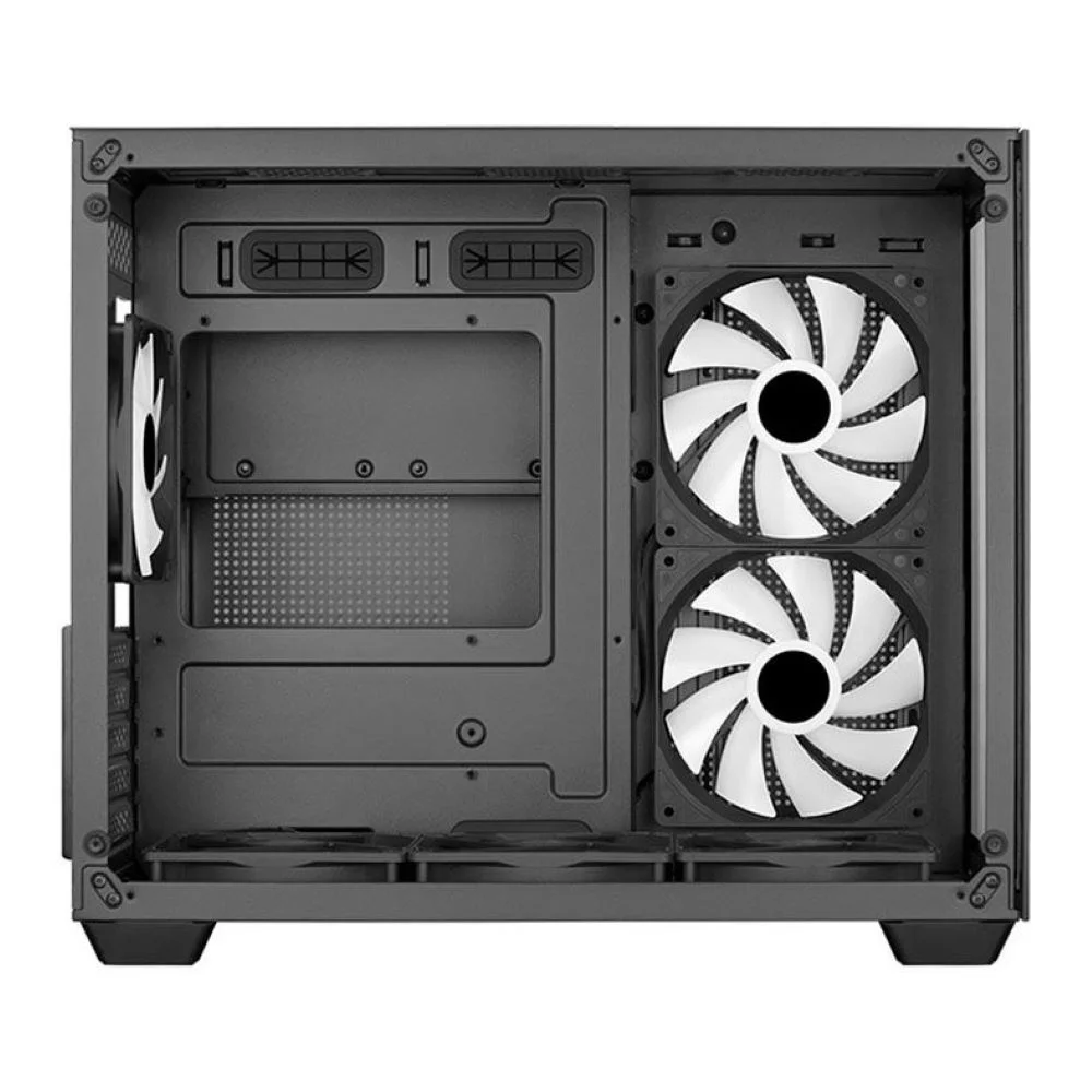 Imagem 2 de 5 do produto Gabinete Gamer Mini Tower 6 Fan Rgb, Sem Fonte, Aerocool Dryft Mini - Dryft-mini-g-bk-v2