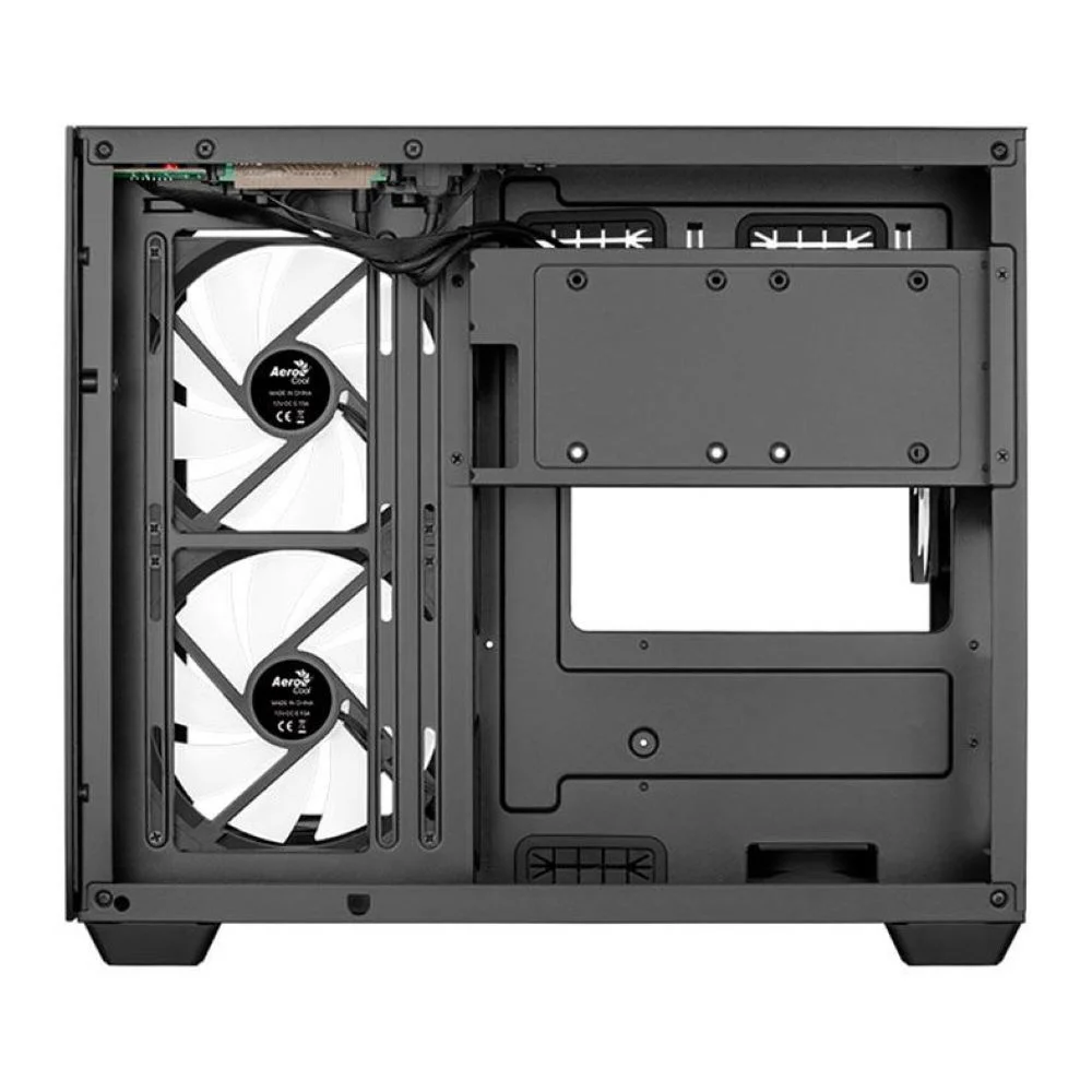 Imagem 5 de 5 do produto Gabinete Gamer Mini Tower 6 Fan Rgb, Sem Fonte, Aerocool Dryft Mini - Dryft-mini-g-bk-v2
