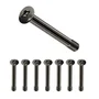 Kit Alloyseed, 8 Parafusos de Fan, Modelo Longo 32mm, Parafuso Water Cooler Push-and-pull, Preto 3