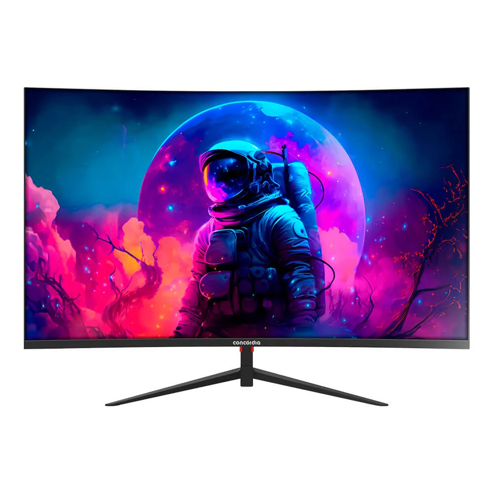 Monitor Concórdia Gamer Curvo 27" CZ270F, 240hz, Led Full HD, 1ms, 2 HDMI, 2 DP, Freesync Premium sRGB 99% Monitor Concórdia Gamer Curvo 27" CZ270F, 240hz, Led Full HD, 1ms, 2 HDMI, 2 DP, Freesync Premium sRGB 99%