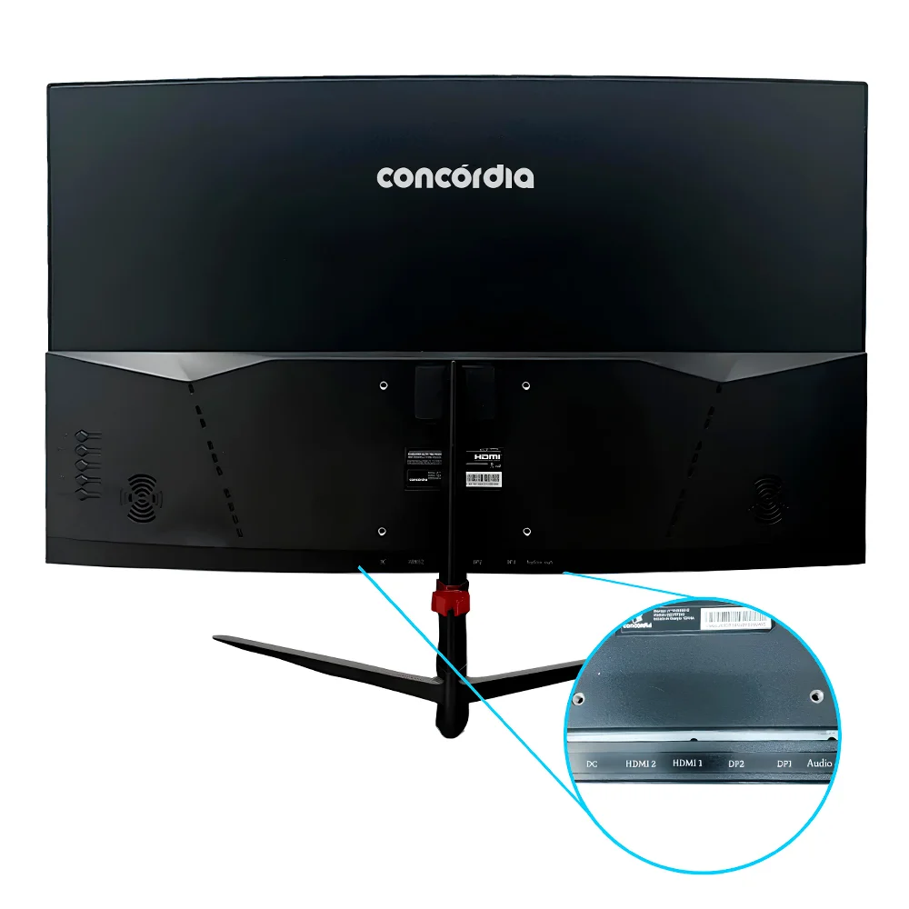 Monitor Concórdia Gamer Curvo 27" CZ270F, 240hz, Led Full HD, 1ms, 2 HDMI, 2 DP, Freesync Premium sRGB 99% Monitor Concórdia Gamer Curvo 27" CZ270F, 240hz, Led Full HD, 1ms, 2 HDMI, 2 DP, Freesync Premium sRGB 99%
