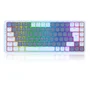 Teclado Mecanico Redragon K675, Gamer Vili Wired Low Profile, USB,  Switch Brown, Azul