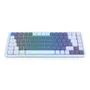 Teclado Mecanico Redragon K675, Gamer Vili Wired Low Profile, USB,  Switch Brown, Azul