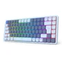 Teclado Mecanico Redragon K675, Gamer Vili Wired Low Profile, USB,  Switch Brown, Azul